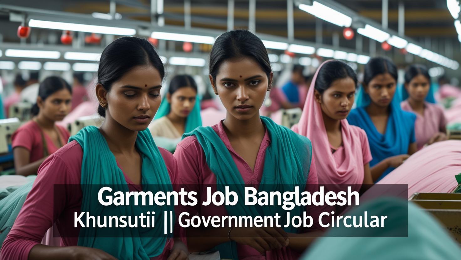 Garments Job Bangladesh