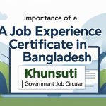 Job Experience Certificate  Bangladesh