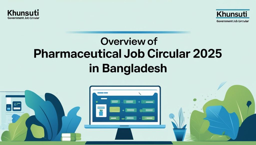 Overview of Pharmaceutical Job Circular 2025 in Bangladesh